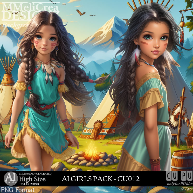 (image for) AI - GIRLS PACK CU012 (CU4PU/PNG)